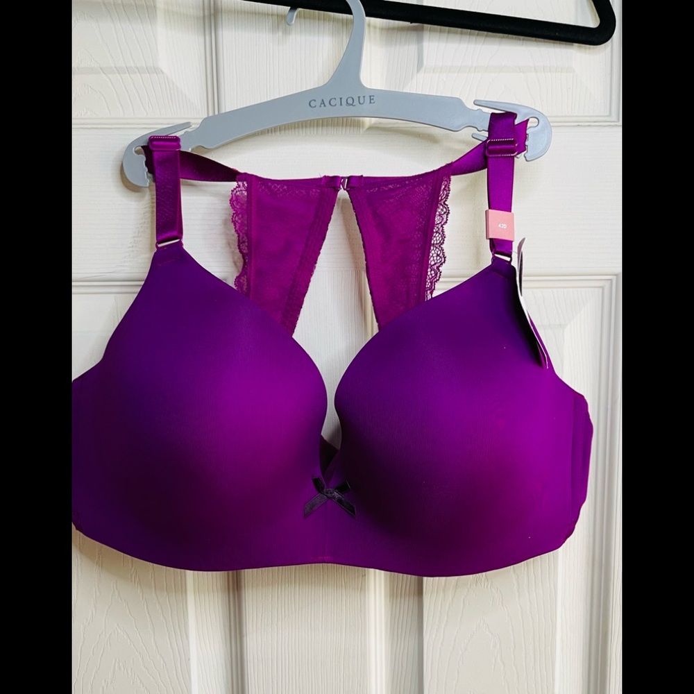 Bra size 42 D in purple